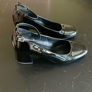 Soda Faux Patent Leather Heels Size 10